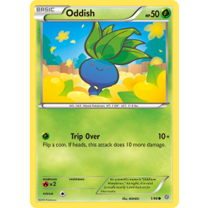 Oddish 1/98 Pokemon TCG XY Ancient Origins