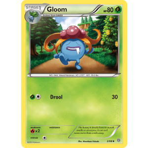 Gloom 2/98 Pokemon TCG XY Ancient Origins