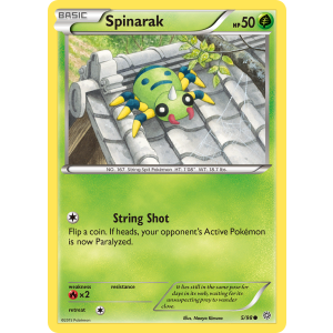 Spinarak 5/98 Pokemon TCG XY Ancient Origins