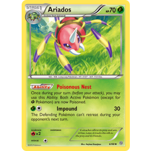 Ariados 6/98 Pokemon TCG XY Ancient Origins