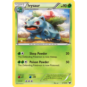 Ivysaur 2/108 Pokemon TCG Black & White Dark Explorers