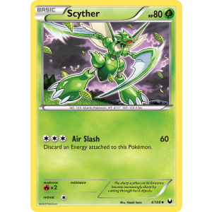 Scyther 4/108 Pokemon TCG Black & White Dark Explorers