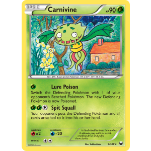 Carnivine 5/108 Pokemon TCG Black & White Dark Explorers