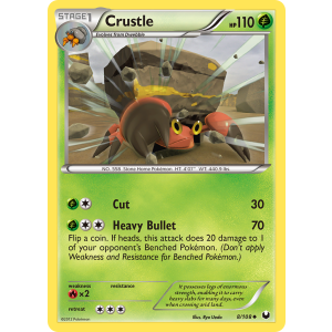 Crustle 8/108 Pokemon TCG Black & White Dark Explorers