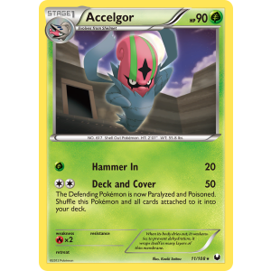 Accelgor 11/108 Pokemon TCG Black & White Dark Explorers