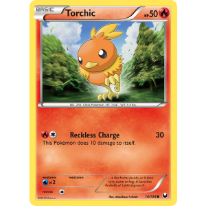 Torchic 14/108 Pokemon TCG Black & White Dark Explorers