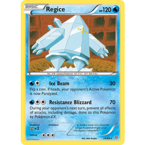 Regice 24/98 Pokemon TCG XY Ancient Origins