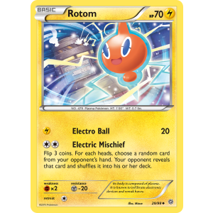 Rotom 29/98 Pokemon TCG XY Ancient Origins