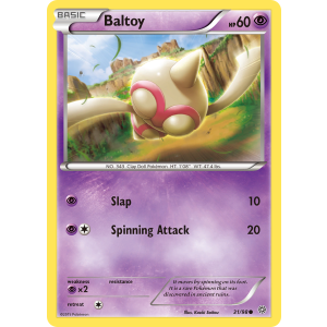 Baltoy 31/98 Pokemon TCG XY Ancient Origins