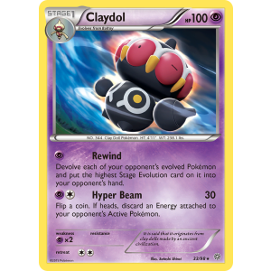 Claydol 33/98 Pokemon TCG XY Ancient Origins