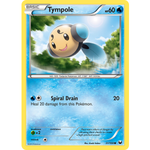 Tympole 31/108 Pokemon TCG Black & White Dark Explorers