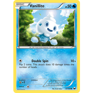 Vanillite 33/108 Pokemon TCG Black & White Dark Explorers