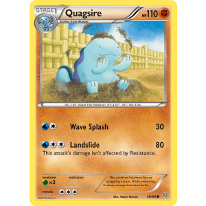 Quagsire 39/98 Pokemon TCG XY Ancient Origins