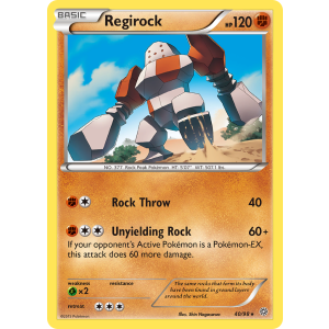 Regirock 40/98 Pokemon TCG XY Ancient Origins