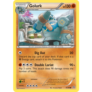 Golurk 41/98 Pokemon TCG XY Ancient Origins