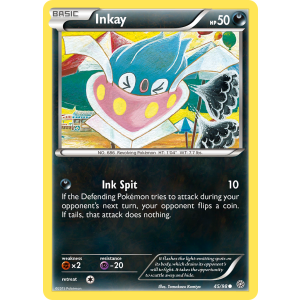 Inkay 45/98 Pokemon TCG XY Ancient Origins