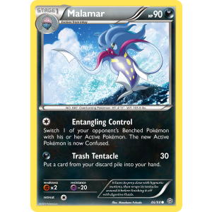 Malamar 46/98 Pokemon TCG XY Ancient Origins