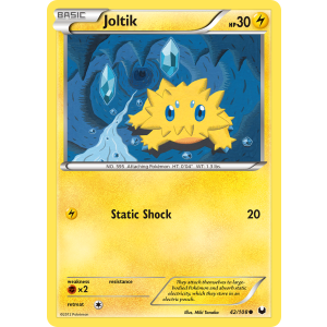 Joltik 42/108 Pokemon TCG Black & White Dark Explorers