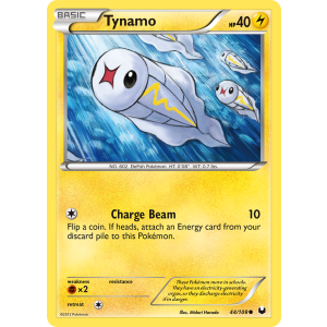 Tynamo 44/108 Pokemon TCG Black & White Dark Explorers