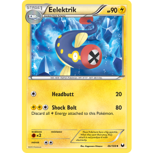 Eelektrik 46/108 Pokemon TCG Black & White Dark Explorers