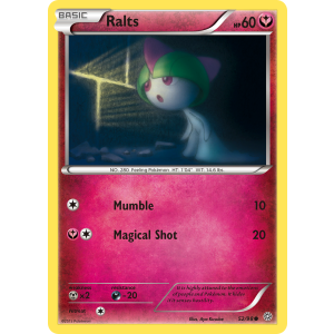 Ralts 52/98 Pokemon TCG XY Ancient Origins