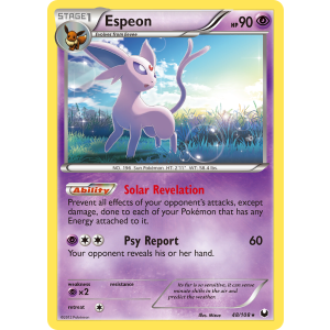 Espeon 48/108 Pokemon TCG Black & White Dark Explorers