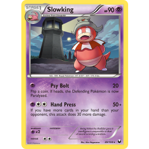 Slowking 49/108 Pokemon TCG Black & White Dark Explorers