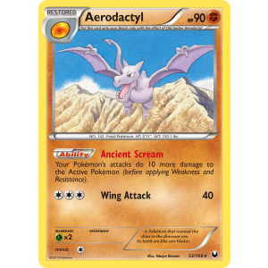 Aerodactyl 53/108 Pokemon TCG Black & White Dark Explorers