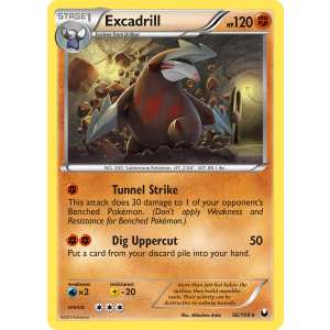 Excadrill 56/108 Pokemon TCG Black & White Dark Explorers