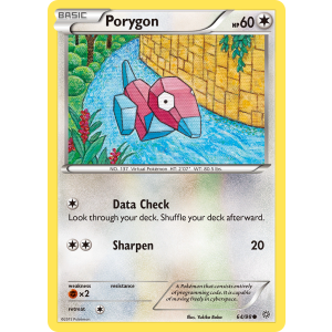 Porygon 64/98 Pokemon TCG XY Ancient Origins