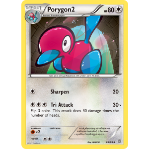 Porygon2 65/98 Pokemon TCG XY Ancient Origins