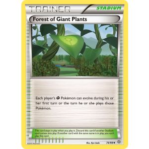 Forest of Giant Plants 74/98 Pokemon TCG XY Ancient Origins