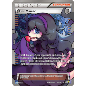 Rare Ultra Hex Maniac 75a/98 Pokemon TCG XY Ancient Origins