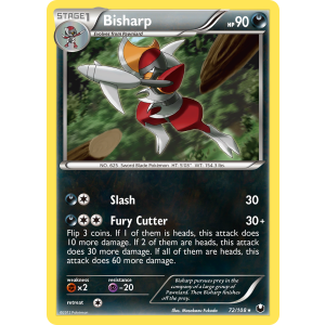 Bisharp 72/108 Pokemon TCG Black & White Dark Explorers