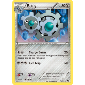 Klang 76/108 Pokemon TCG Black & White Dark Explorers