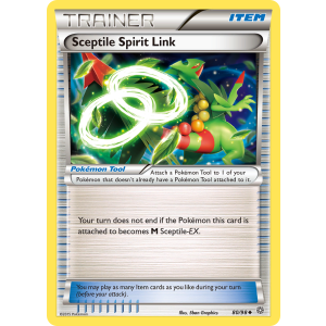 Sceptile Spirit Link 80/98 Pokemon TCG XY Ancient Origins