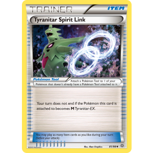 Tyranitar Spirit Link 81/98 Pokemon TCG XY Ancient Origins