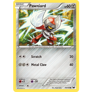 Pawniard 78/108 Pokemon TCG Black & White Dark Explorers