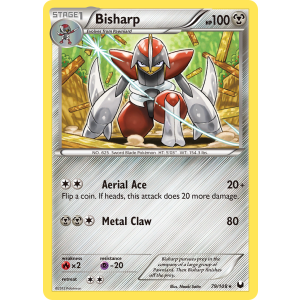 Bisharp 79/108 Pokemon TCG Black & White Dark Explorers