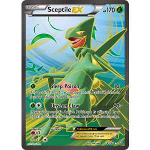 Rare Ultra Sceptile-EX 84/98 Pokemon TCG XY Ancient Origins