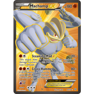 Rare Ultra Machamp-EX 90/98 Pokemon TCG XY Ancient Origins