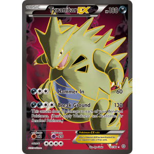 Rare Ultra Tyranitar-EX 91/98 Pokemon TCG XY Ancient Origins