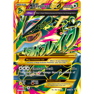 Rare Secret M Rayquaza-EX 98/98 Pokemon TCG XY Ancient Origins