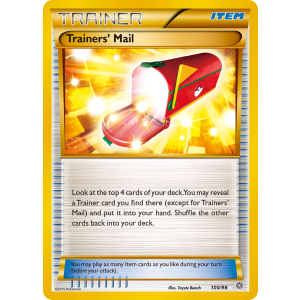 Rare Secret Trainers' Mail 100/98 Pokemon TCG XY Ancient Origins