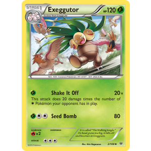 Exeggutor 2/108 Pokemon TCG XY Roaring Skies