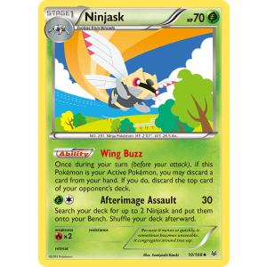 Ninjask 10/108 Pokemon TCG XY Roaring Skies