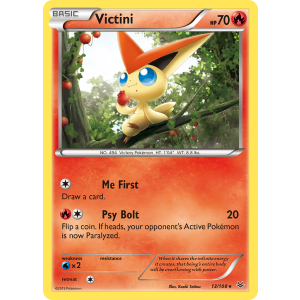 Victini 13/108 Pokemon TCG XY Roaring Skies