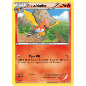 Fletchinder 14/108 Pokemon TCG XY Roaring Skies