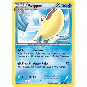 Pelipper 19/108 Pokemon TCG XY Roaring Skies