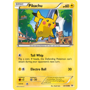 Pikachu 20/108 Pokemon TCG XY Roaring Skies